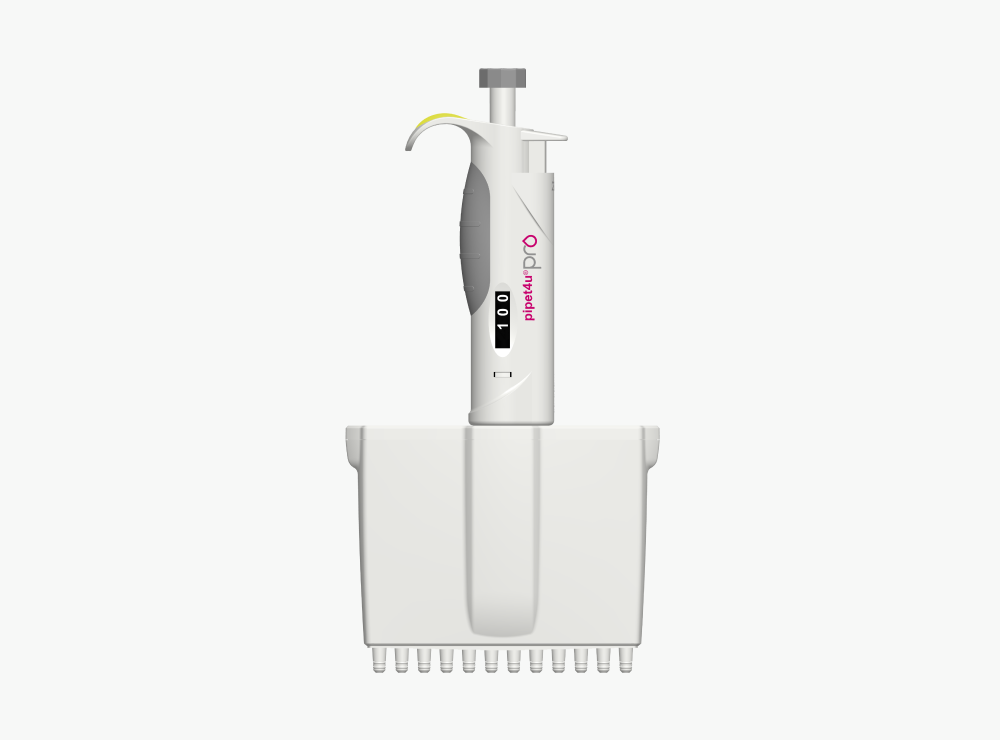 pipet4u®-pro-12-Channel-Pipette-10-100-µL