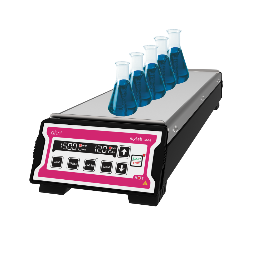 AHN myLab® Heated Magnetic Stirrer 1500 RPM - Image 2
