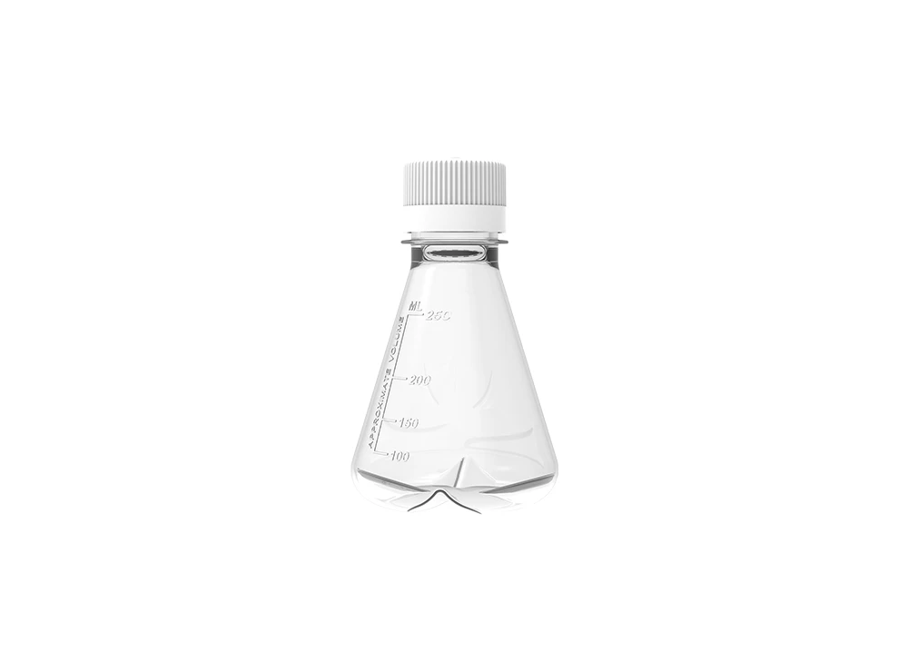 ahn-myBottle-Erlenmeyer-Flask-w_Cap-250-ml-PC-Baffled-Bottom